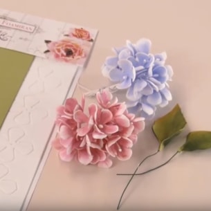 Foamiran Hortensia