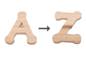 ALPHABET  7CM