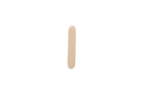 LETTER L 2CM WOOD