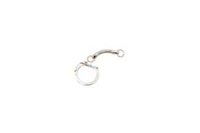 SET 12  P.CHAVES CROMADAS D.2CM X6CM