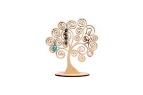 TREE FOR EARRINGS 22X24.5X0.5CM MDF