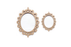 SET 2 PASS PARTOUT  15.4X20.8X0.3CM - 12.8X9,5X0.3CM