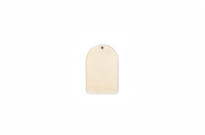 SET 12 BOARDS W/ HOLE 4.5X7X0.3CM POPLAR WOOD