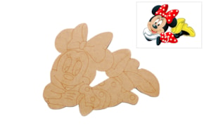 SET 2 MOUSES 30x24x0.3CM MDF