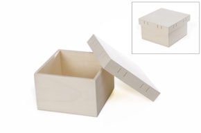 BOX 15.5X15.5X9.5CM F/ RIBBON