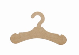 SET 6 HANGERS 33X19X0.3CM MDF