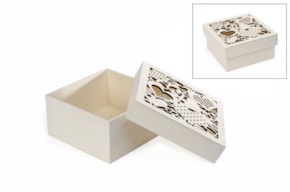 BOX W/HEARTS 16x16x8CM