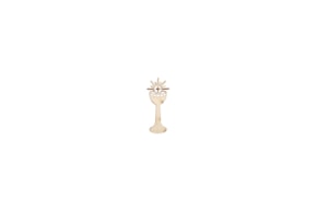 SET 12 WINE GLASSES 1.6x4x0.3CM POPLAR WOOD