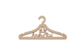 CUSTOMIZE HANGER 40X19.5X0.5CM MDF