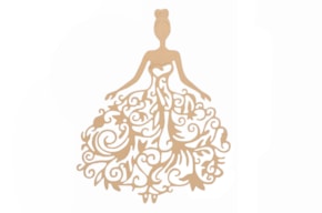 GIRL W/LACE DRESS