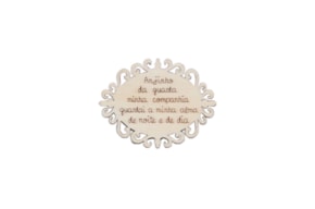 SET 12 PLAQUES  5X3.8X0.3CM POPLAR WOOD