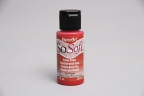 PAINT 34ML DSS88 PAPPER RED F/FABRIC SOSOFT