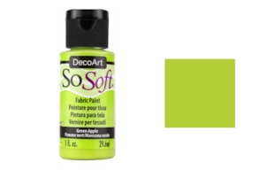 PAINT 34ML DSS75 GREEN APPLE  F/FABRIC SOSOFT