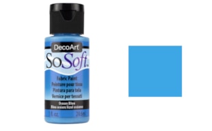 PAINT 34ML DSS86 OCEAN BLUE F/FABRIC SOSOFT