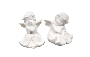 SET 2 ANGELE SENT. 12CM