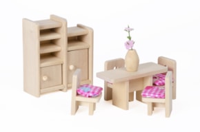 SET 7 PCS MADEIRA SALA DE JANTAR