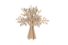TREE 47X46X0.5CM MDF