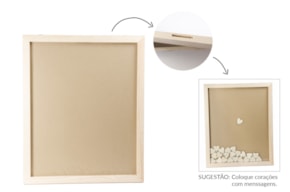 CUADRO 45X55X1.8CM C/VIDRO