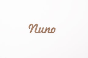 SET 6 CUSTOMIZE NAMES 2X0.3CM MDF