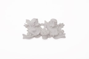 PLAQUE W/ANGELS 9X4CM /12