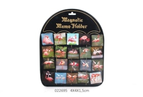 PLACA MAGNETICA 4X4X1.3CM FLAMINGO /20