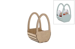 KIT CAJA CESTO 9X9X15X0.3CM DM