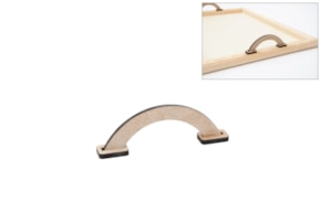 SET 12 WINGS 12X4X0.5CM MDF