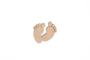 SET 12 FEETS 3X3X0.3CM MDF