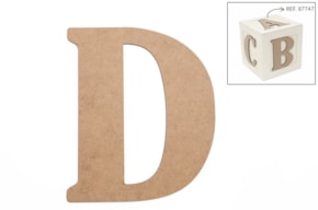 SET 6 LETRAS D 13.7X0.3CM DM