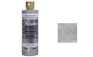 PINTURA 236ML DA070 SHIMMERING SILVER METALIC AMERICANA