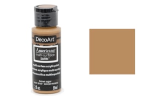 ACRYLIC PAINT 59ML DA534 BROWN SUGAR MULTI-SURFACE AMERICANA