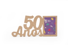 P.FOTO RECT. 50 ANOS  37.3X16.3X1.2CM (FOTO 9X14) DM