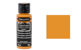 ACRYLIC PAINT 59ML DA510 ORANGE SHERBET  MULTI-SURFACE AMERI