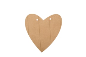 SET 2 CORAZONES 35X36.7X0.8CM DM