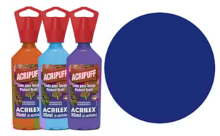 PINTURA TEJIDO 35ML ACRIPUFF AZUL TURQUESA 04812501 ACRILEX