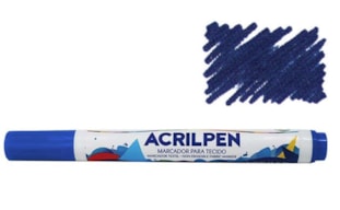 TEXTILE MARKER ACRILPEN BLUE TURQUOISE 04406501 ACRILEX