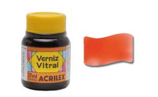 VERNIZ VITRAL 37ML LARANJA 08140517 ACRILEX