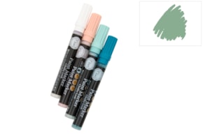 PAINT MARKERS CHALKY LOOK WELCOME GREEN FLEUR