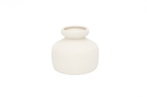 VASE 16X14.5CM  ZIG-ZAG