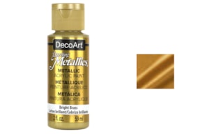 PINTURA 59ML DA338 BRIGHT BRASS  METALIZADA AMERICANA