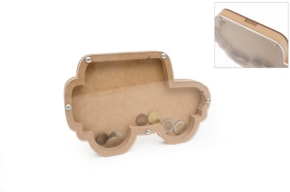 KIT QUADRO MEALHEIRO CARRO 25.2X16.5X1.6CM MDF