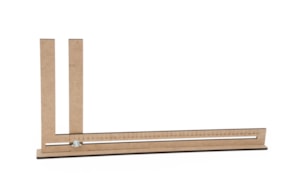 RULLER 52X25X0.5CM MDF