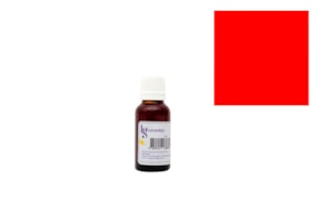 WATER SOLUBLE DYE 20ML RED, COSMETIC GRADE