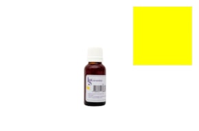 WATER SOLUBLE DYE 20ML LEMON YELLOW, COSMETIC GRADE