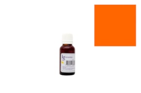 WATER SOLUBLE DYE 20ML ORANGE, COSMETIC GRADE
