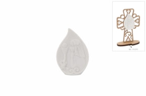 PR * SET 2 BASE 6CM W/CHILD HOLY COMMUNION