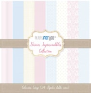 BLOCO 24 PAPELES SCRAP 30.5X30.5CM BASICS PFY-060