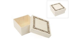 CAJA RENDILHADA 16X16X8CM