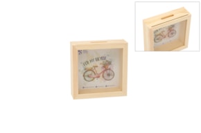 MONEY BOX  13X13X4.2CM