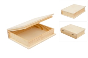 WOODEN BOX 23x18x6CM